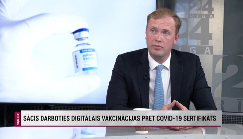 Viktors Valainis par digitālo pret Covid-19 vakcinācijas sertifikātu