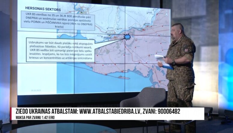 19.10.2023 Aktuālais par karadarbību Ukrainā 2. daļa