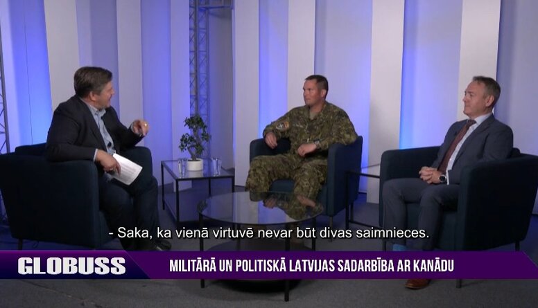 Džesijs Van Eiks: Visi sabiedrotie spēki ir pakļauti Latvijas spēku vadībai