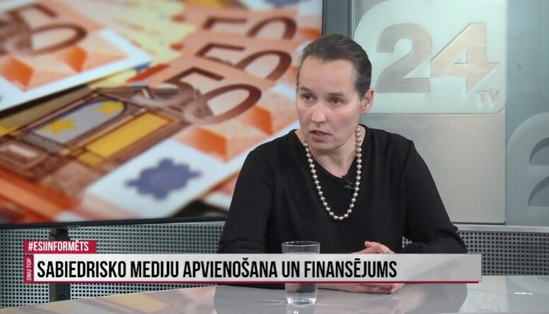 Sanita Upleja-Jegermane par sabiedrisko mediju apvienošanu un finansējumu