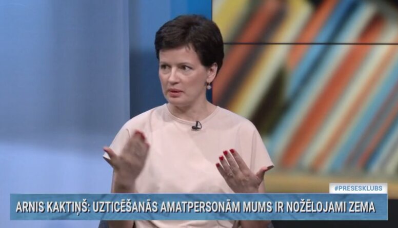 Rūta Dimanta par uzticēšanos amatpersonām