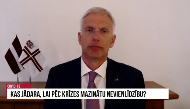 Speciālizlaidums: Ministru prezidenta un Latvijas Bankas prezidenta paziņojums