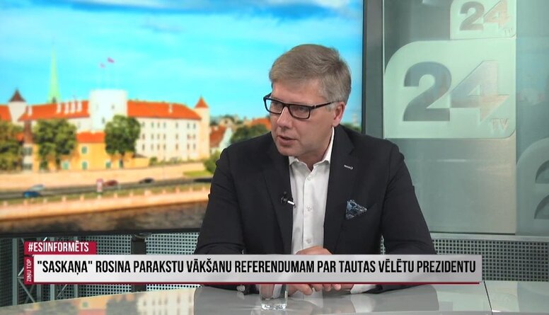 Ušakovs par "Saskaņas" rosinājumu vākt parakstus referendumam par tautas vēlētu prezidentu