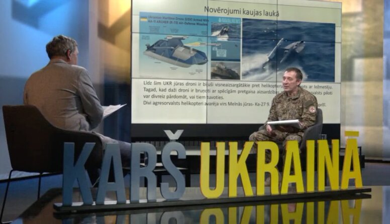 Ukraiņi uzlabojuši savus jūras dronus