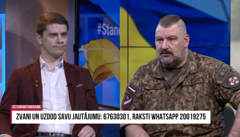 Skatītājs jautā par Ukrainas kritušo skaitu un bunkuru veidošanu Baltijas valstīs