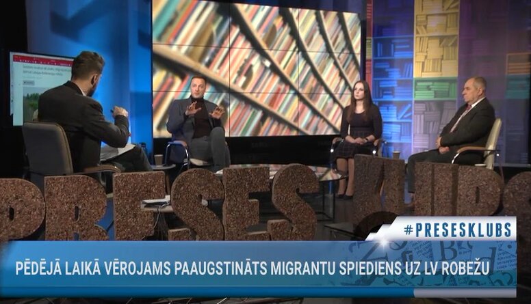 Pēdējā laikā vērojams paaugstināts migrantu spiediens uz Latvijas robežu