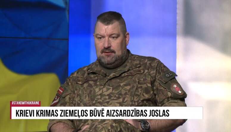 Jānis Slaidiņš skaidro, pie kādas taktikas pieturas Ukrainas karaspēks