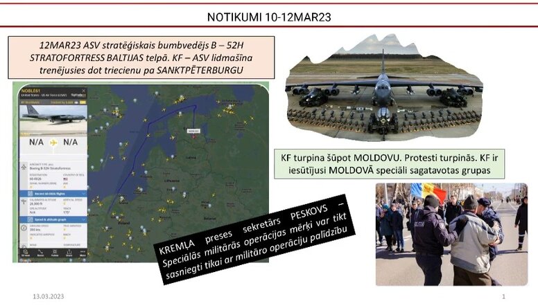 13.03.2023 Aktuālais par karadarbību Ukrainā 1. daļa