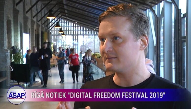 Rīgā notiek "Digital Freedom Festival 2019"