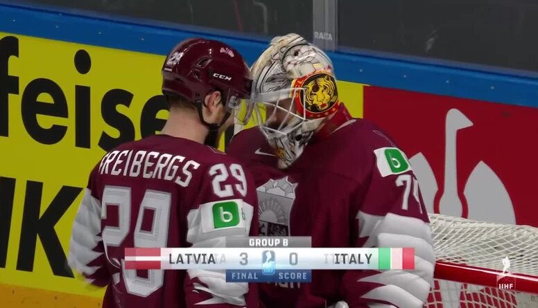 Spilgtākie momenti: Latvija pret Itāliju