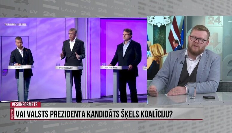 Daugulis: Rīgā runā, ka Levits pat ir gatavs atbirt no prezidenta vēlēšanām