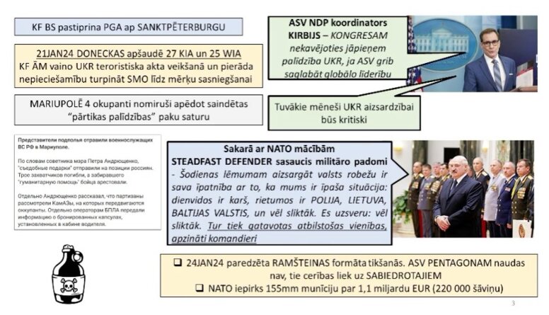 ASV Kongresam nekavējoties jāpieņem palīdzība Ukrainai, ja tā grib saglabāt globālo līderību