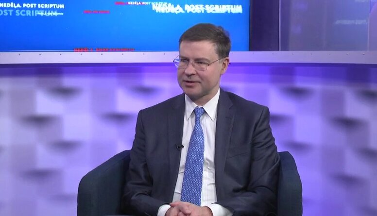 Valdis Dombrovskis par ES spēju atbalstīt Ukrainu karā