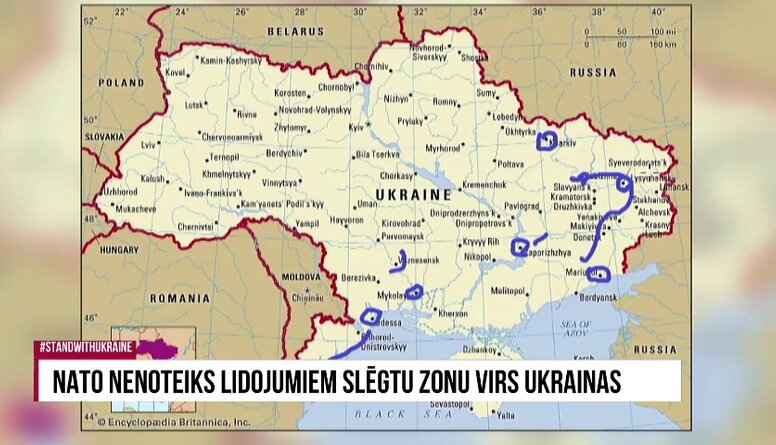4. marts - situācijas attīstība Ukrainas dienvidos