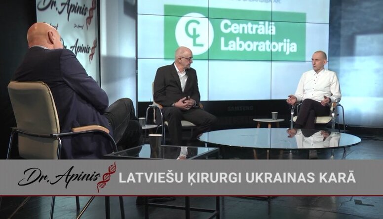 Olafs Libermanis par medicīnas personāla nodrošinājumu Ukrainas karā