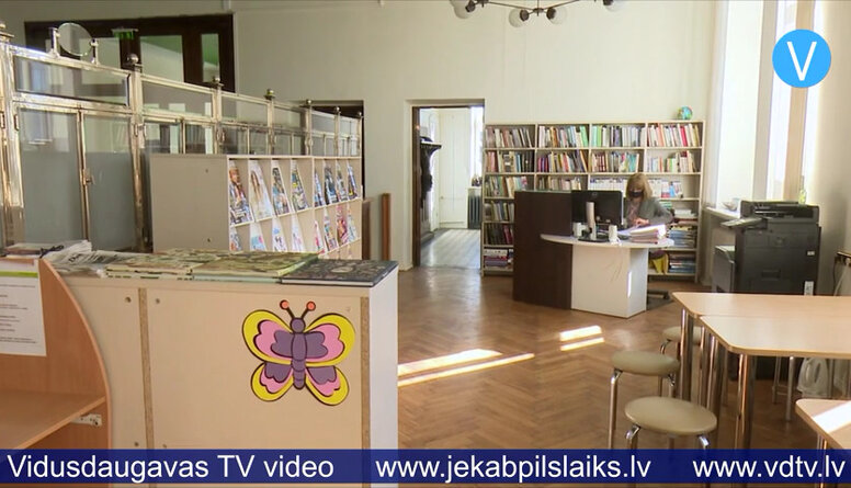 Jēkabpils pilsētas bibliotēkas Bērnu un jauniešu apkalpošanas nodaļa – jaunās telpās