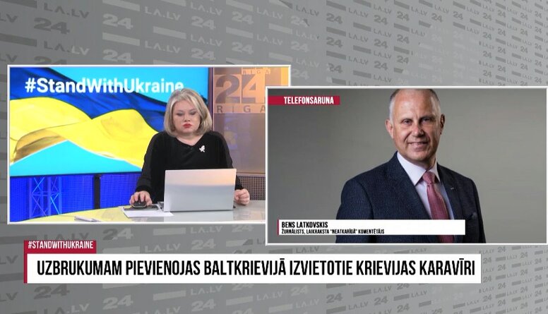 Latkovskis: Putins un Lavrovs ir bandītu banda, kas būtu jāizolē