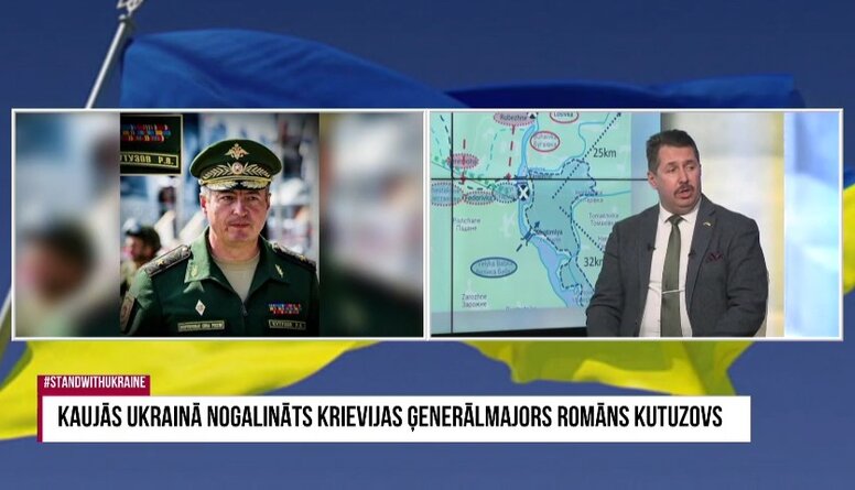 Igors Rajevs par nogalināto Krievijas ģenerālmajoru Kutuzovu