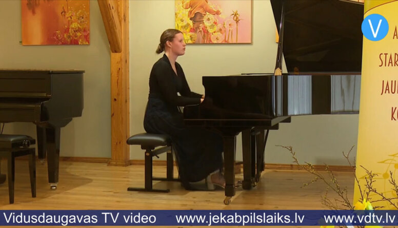 Jēkabpilī izskan jauno pianistu konkurss