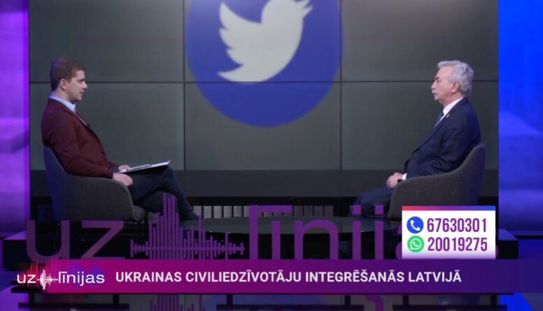 Gunārs Kūtris par Ukrainas civiliedzīvotāju integrēšanos Latvijā