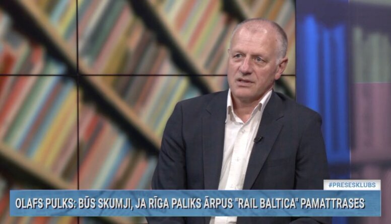 Olafs Pulks par "Rail Baltica" projektu: Ir ļoti slikti