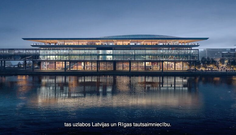 Noskaidrots Riga Ropax Terminal arhitektoniskā konkursa uzvarētājs