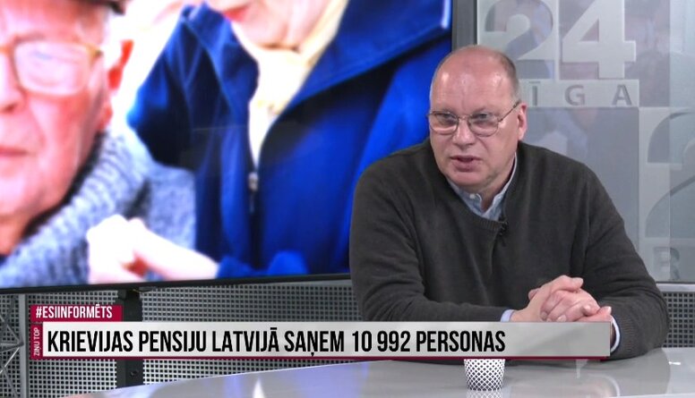 Ritvars Jansons: Ir uztraukums par Latvijas pilsoņiem, kuri saņem pensiju no Krievijas