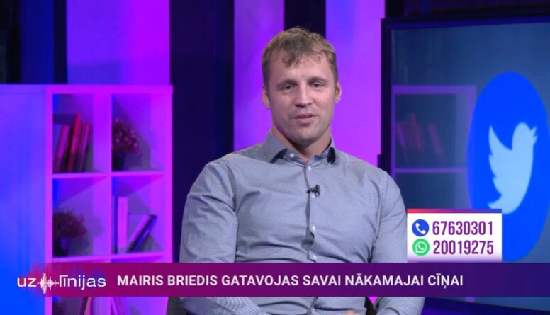 Mairis Briedis gatavojas nākamajai cīņai pret austrālieti Džeiju Opetaiju