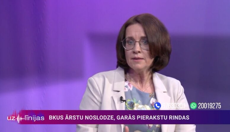 BKUS ārstu noslodze, garās pierakstu rindas