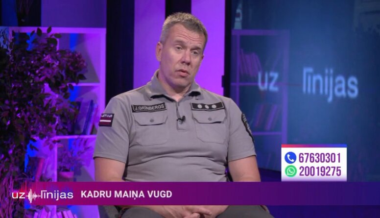 Jānis Grīnbergs par kadru maiņu VUGD