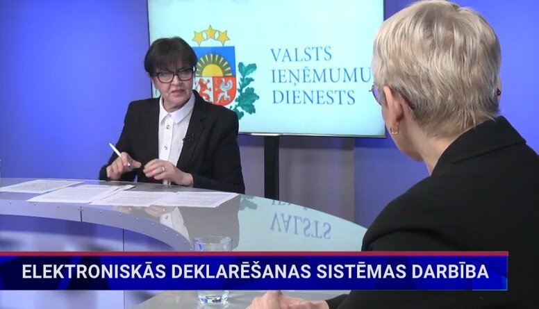 VID ģenerāldirektore par Elektroniskās deklarēšanas sistēmas darbību