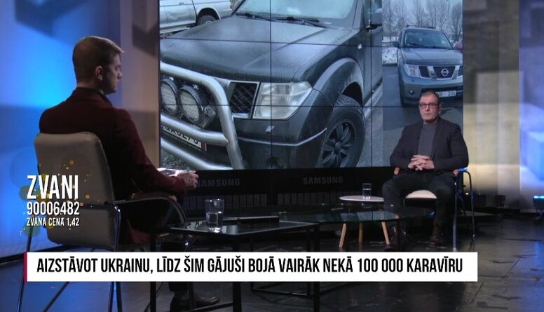 Elmārs Pļaviņš: Ne visas Ukrainai saziedotās mašīnas domātas frontes līnijai