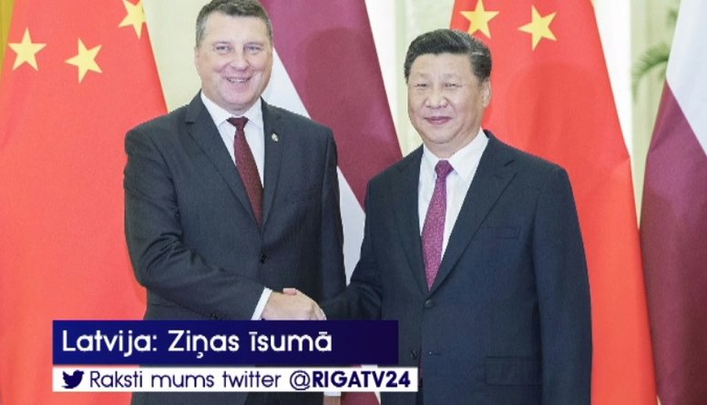 Vējonis Pekinā ticies ar Ķīnas premjerministru