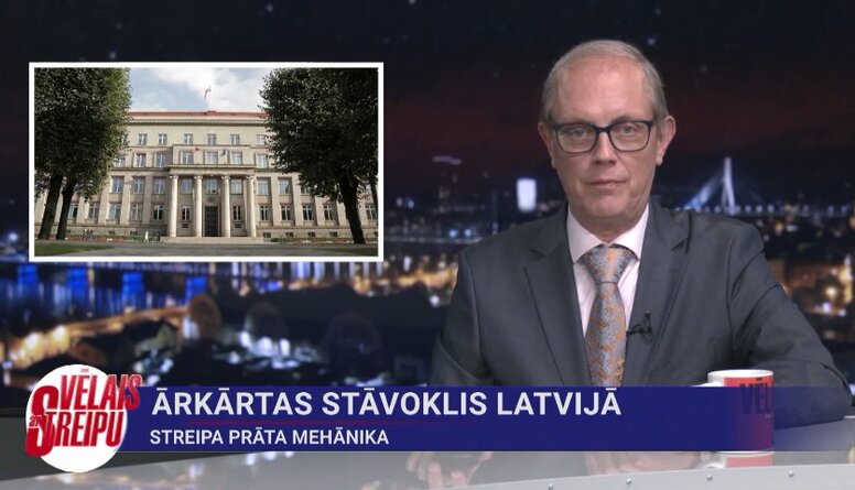Streipa prāta mehānika: ārkārtas stāvoklis Latvijā