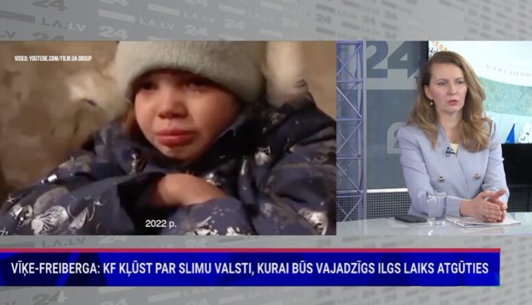 Tieslietu ministre par nolaupīto ukraiņu bērnu atgriešanu Ukrainā
