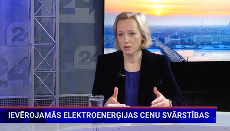 Alda Ozola: Latvija savas vajadzības pēc elektroenerģijas pati nevar nosegt