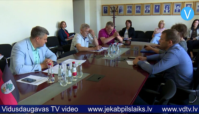 Notikusi pirmā jaunizveidojamā Jēkabpils novada finanšu komisijas sēde