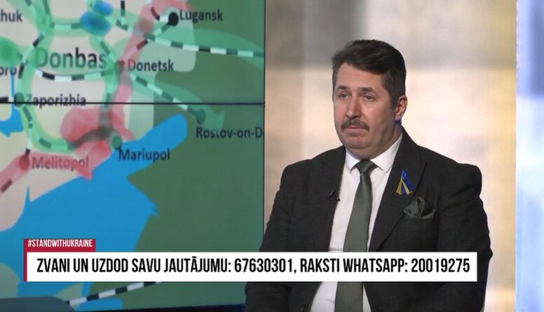 Rajevs: Domāju, ka Krievijas armija ir pārslēgusies uz Ukrainas dzelzceļa objektu iznīcināšanas