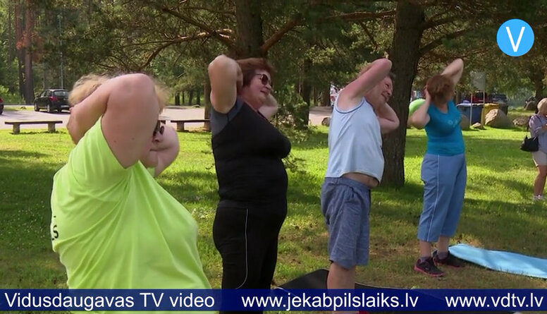 Jūlijā Jēkabpils novadā gaidāmi dažādi bezmaksas koptreniņi