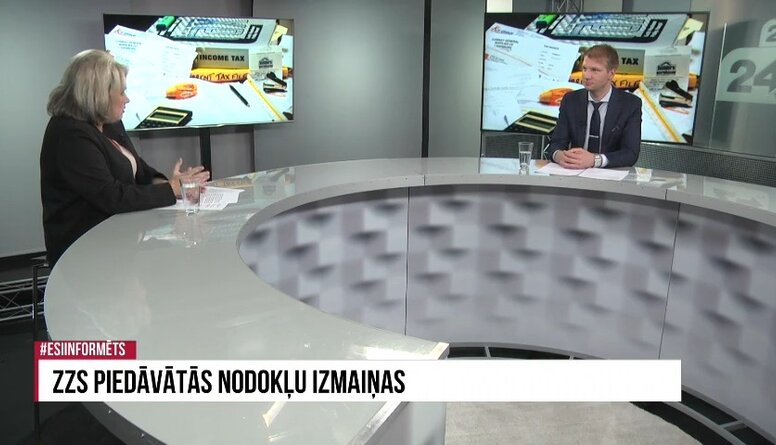 ZZS piedāvā nodokļu izmaiņas - komentē Kaspars Melnis
