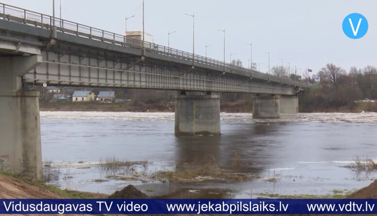 Situācija Jēkabpils novada upēs šobrīd ir mierīga