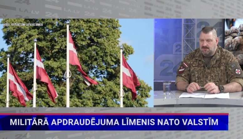 Jānis Slaidiņš par militārā apdraudējuma līmeni NATO valstīm