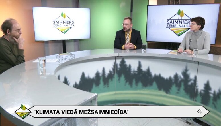 Āris Jansons par klimata pārmaiņu ietekmi uz mežiem Latvijā