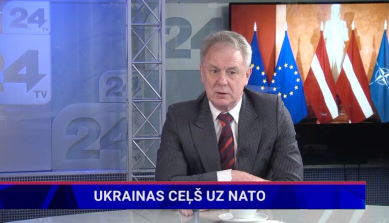 Kristovskis: To vājumu, kas pašreiz ir Ukrainā, nedrīkst ienest NATO