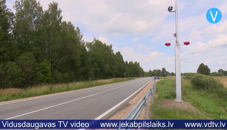 Uzstādītas vidējā ātruma kontroles iekārtas, bet tās vēl nedarbojas