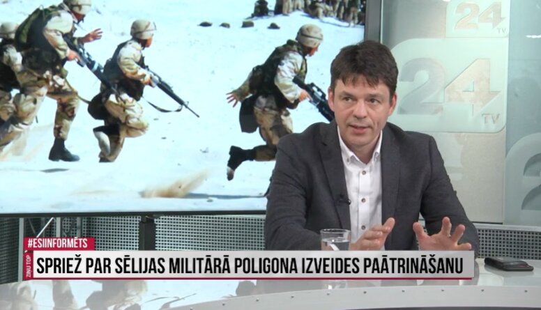 Edvīns Šnore par Sēlijas militārā poligona izveidi