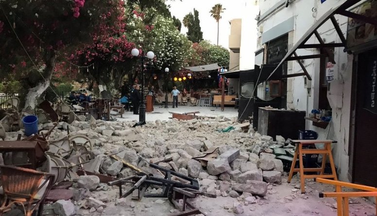 Grieķijā notikusi 5,5 magnitūdu zemestrīce