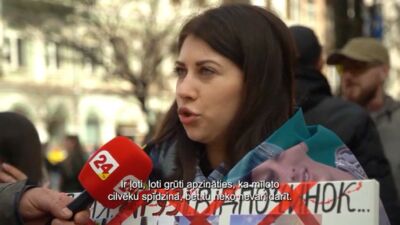 Anastasija: Mans vīrs atrodas gūstā Mordovijā - tur notiek spīdzināšana, apstākļi ir necilvēcīgi