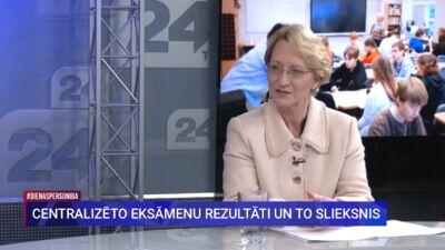 Melbārde: Darām visu, lai centralizēto eksāmenu slieksni nākamajā gadā 9. klasē varētu celt uz 15%