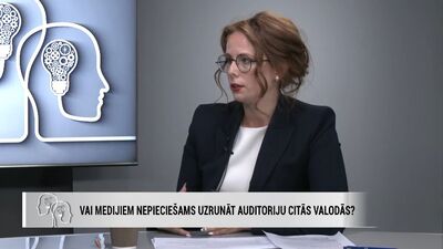 Meļķe:  Komercmedijiem apvienojot spēkus, krievu auditorijas sasniedzamība būtu lielāka nekā LTV